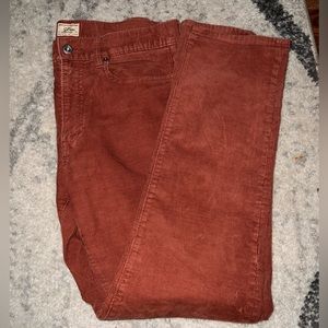 J Crew corduroy pants  (burnt orange)